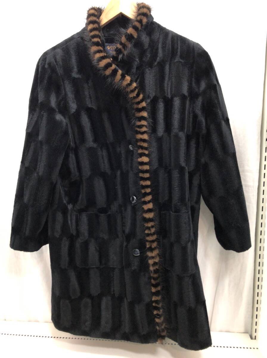 VIOLA コート ブラック フリーサイズ レディース ヴィオラ D29拍卖