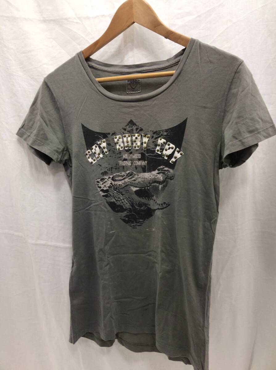 HTC 半袖 Tシャツ グレー Sサイズ レディース エイチティーシー D29拍卖