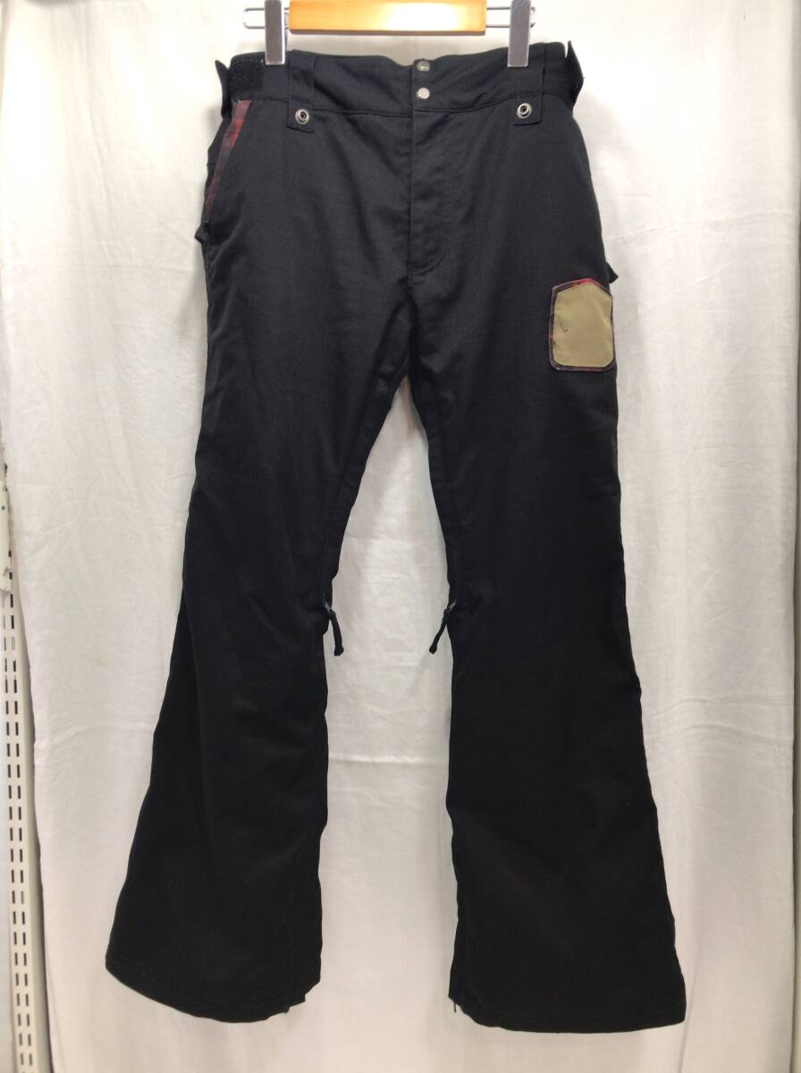 BONFIRE スノーボード ウェア パンツ ブラック Mサイズ メンズ ボンファイア B14拍卖