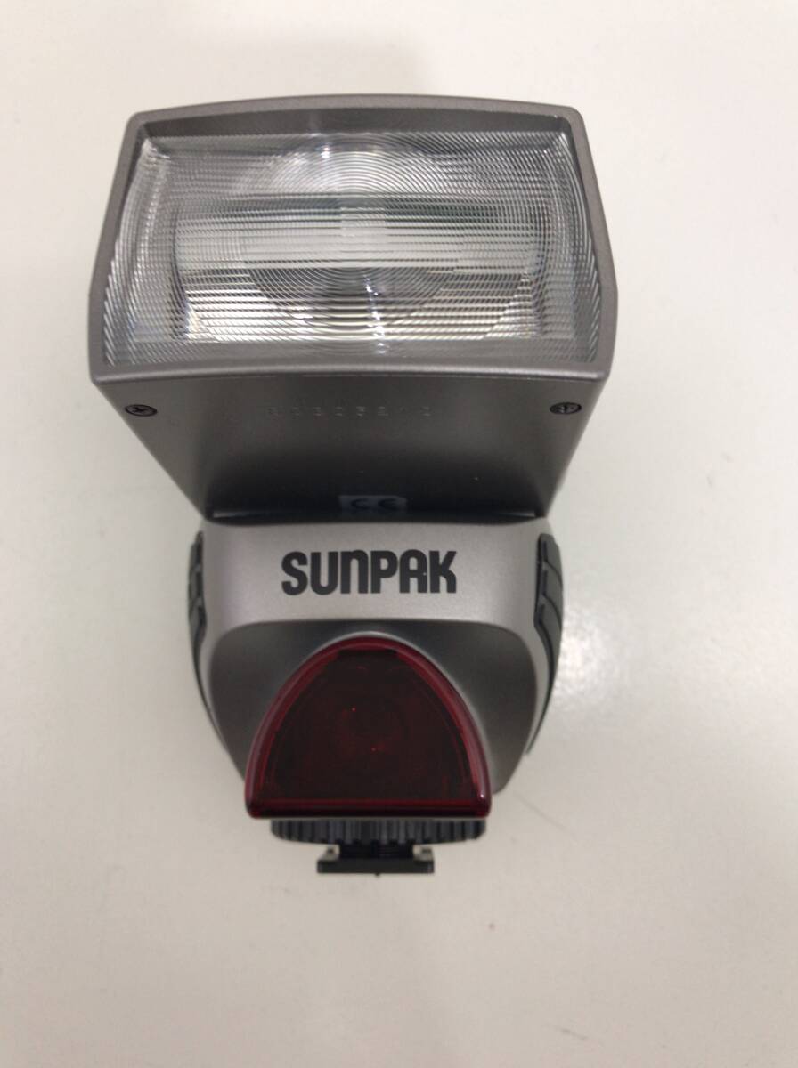 動作未確認 Sunpak PZ40X-CA パワーズーム デジタルフラッシュ サンパック B14拍卖
