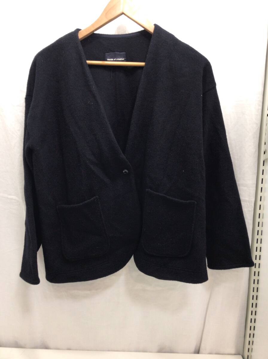 Hands of creation ジャケット ブラック フリーサイズ レディース ハンズオブクリエイション A36拍卖