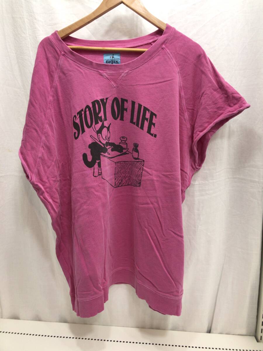 RODEO CROWNS 半袖 Tシャツ ピンク フリーサイズ レディース ロデオクラウンズ E68拍卖