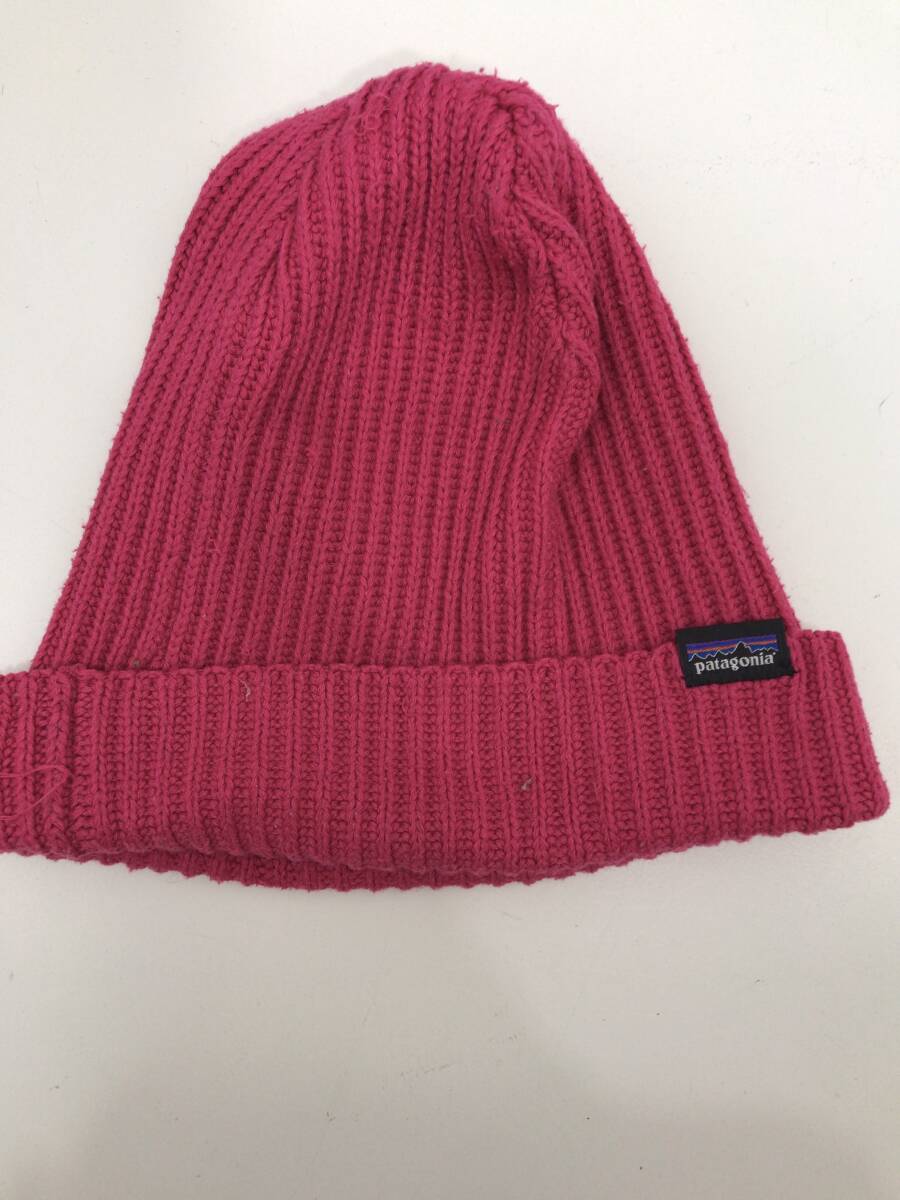 Patagonia ニット帽 ピンク キッズ 子ども パタゴニア F3拍卖