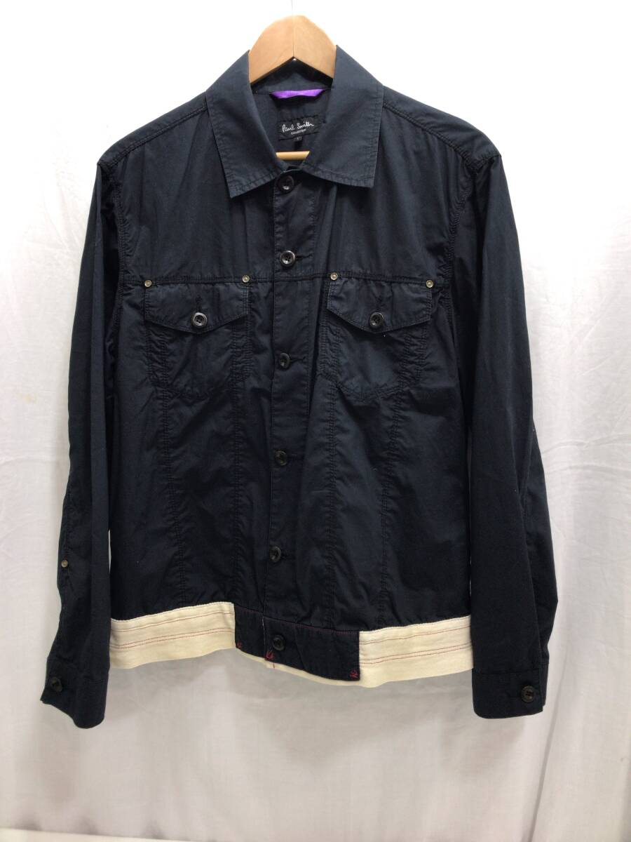 Paul Smith ジャケット コットン ネイビー Lサイズ メンズ ポールスミス A40拍卖