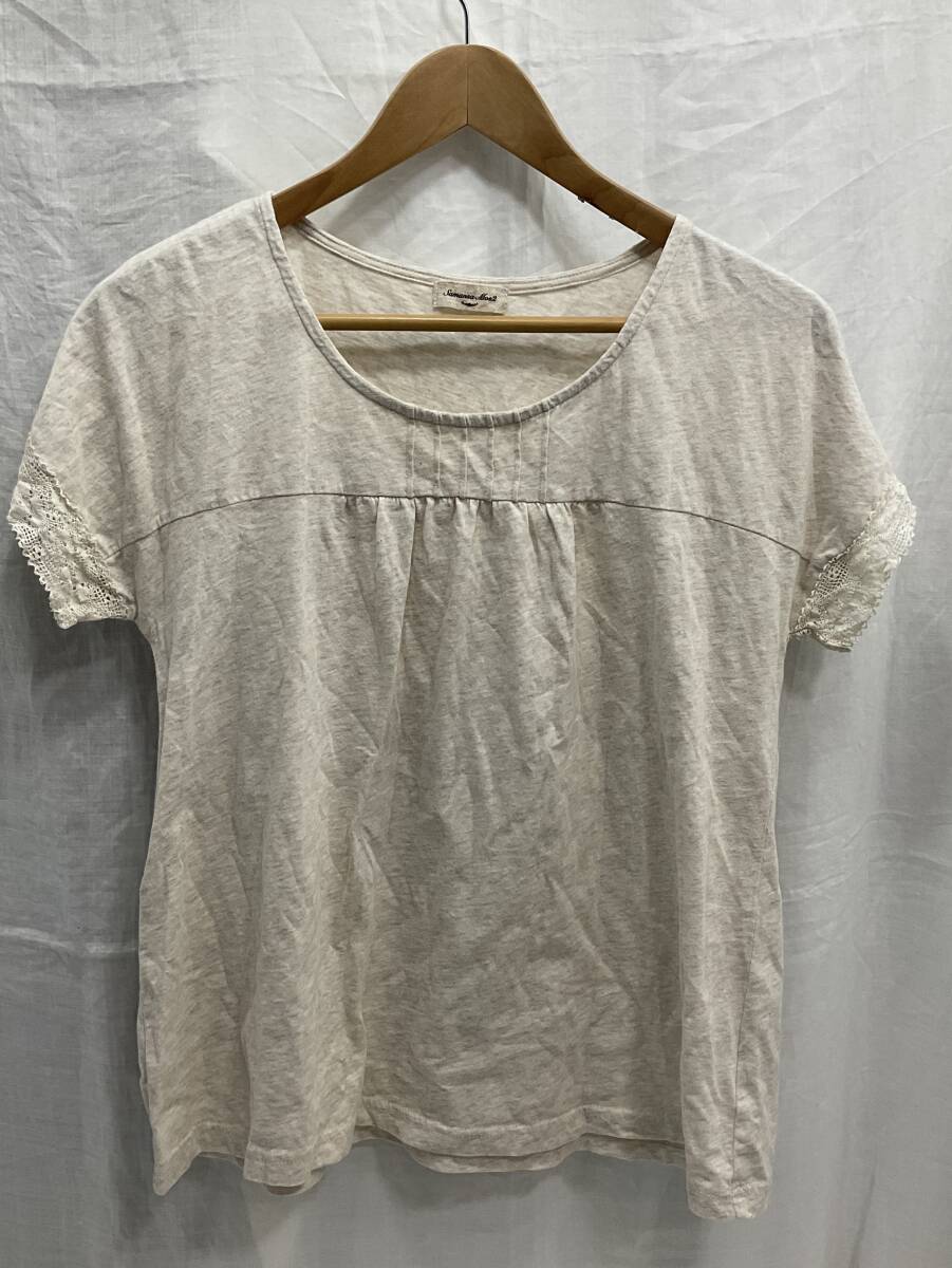 Samansa Mos2 半袖 Tシャツ アイボリー サマンサモスモス D11拍卖