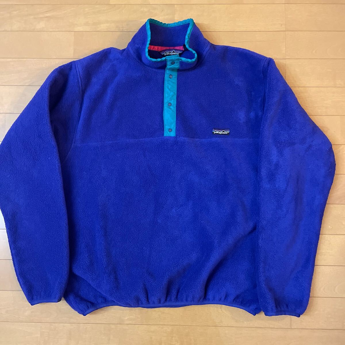 ポケット無し 三角タグ patagonia スナップT シンチラ フリース ビンテージ パタゴニア snapt XL 88年 USA製 拍卖