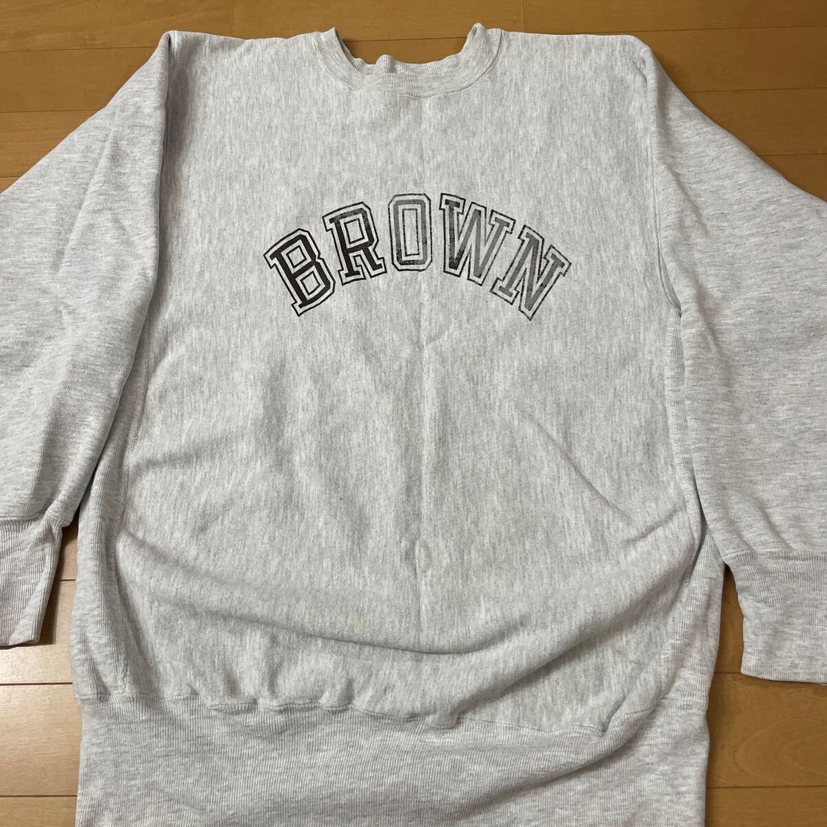 BROWN USA製 チャンピオン リバースウィーブ スウェット ビンテージ Champion 90s ブラウン拍卖