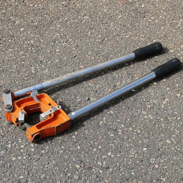【新潟発】ネグロス電工 ケーブルラック MAK-RDP NEGUROSU ダクト穴あけ 手動パンチャー金属 加工 電気工事 電設 ハンドツール 工具 中古拍卖