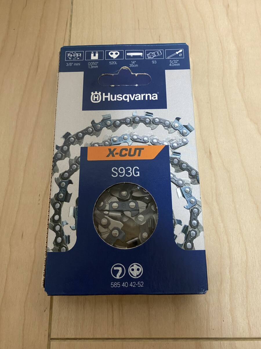 ハスクバーナ X-CUT S93G-52D チェーンソー用替刃 未使用拍卖