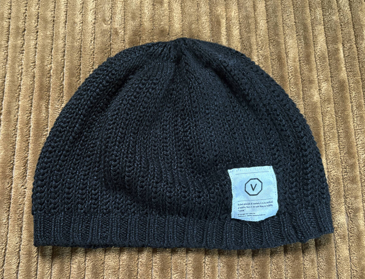 VISVIM ニットキャップ BLACK拍卖