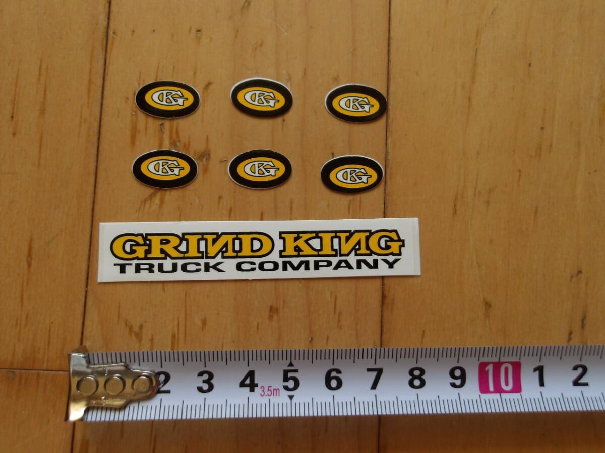 即決 OLD SKATE STICKER GRIND KING グラインドキング ステッカー K拍卖