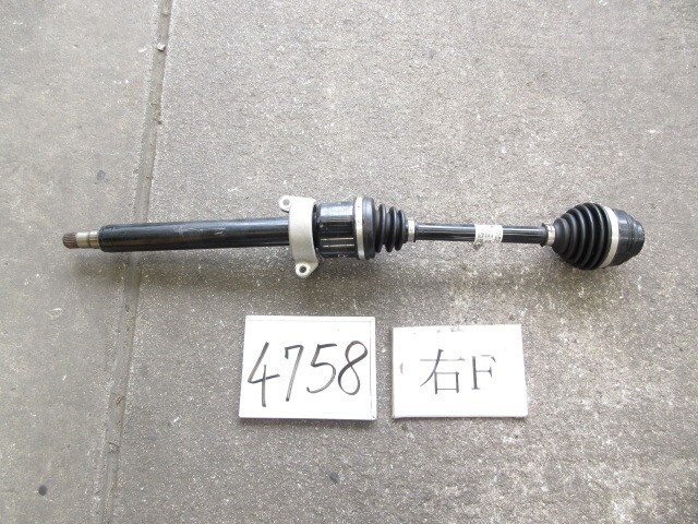 2020年 BMWミニ F56 LDA-XN15M 右Fドライブシャフト 18787km 861193607 203681 4758拍卖