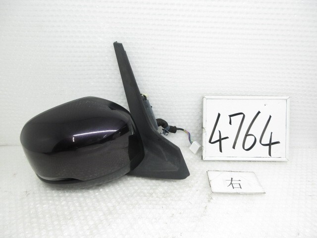 30年 N-BOXカスタム JF3 右サイドミラー ドアミラー PB89P パープル系 76208-TTA-J01 204100 4764拍卖
