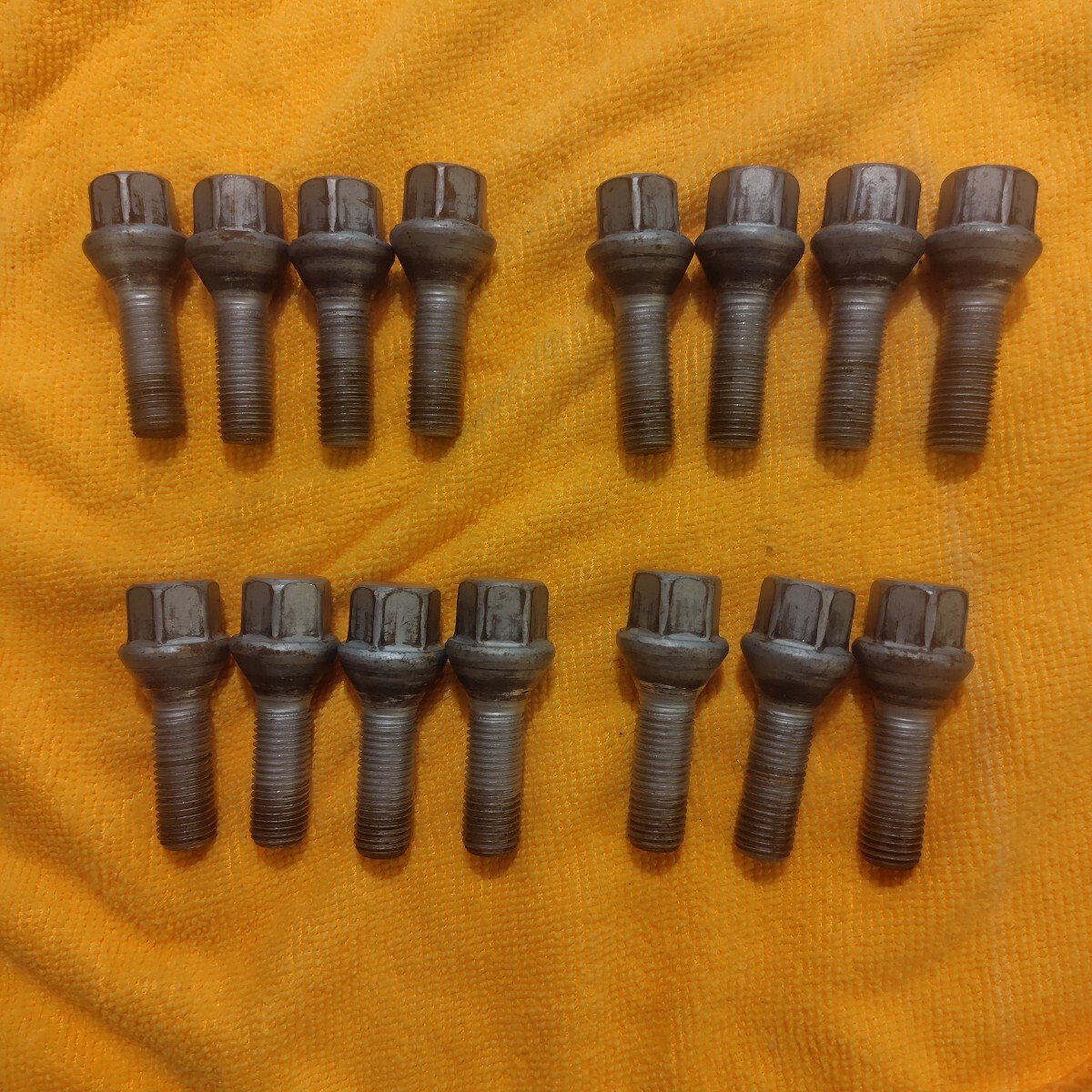 【MARS】マルス ホイールボルト 17HEX-60°テーパー M12-P1.5 首下サイズ30mm ユニクロメッキ 15本セット マーテル拍卖