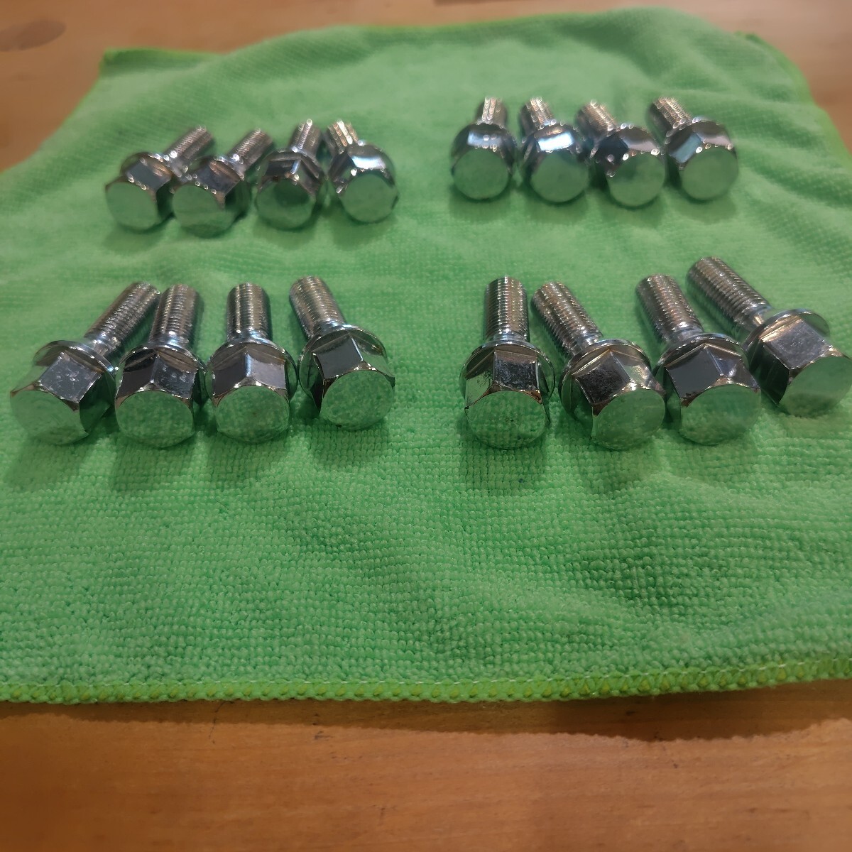 【MARS】マルス ホイールボルト 17HEX-60°テーパー M12-P1.5 首下サイズ30mm クロームメッキ 16本セット マーテル拍卖
