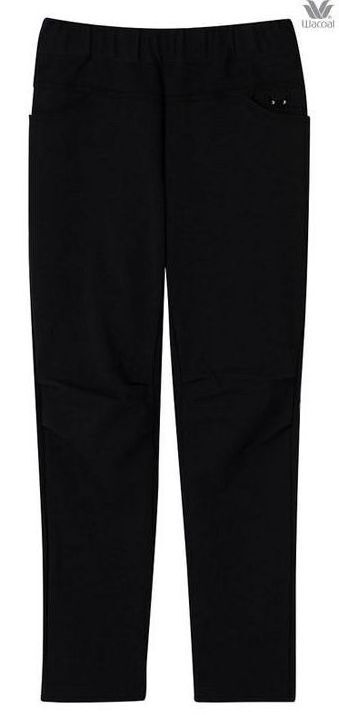 Mサイズ 黒MP マタノアツコ 俣野温子★ワコール新品ボトムス レギンス パンツ MP BL メメMEMEねこ刺繍 送料185円追跡OK!拍卖