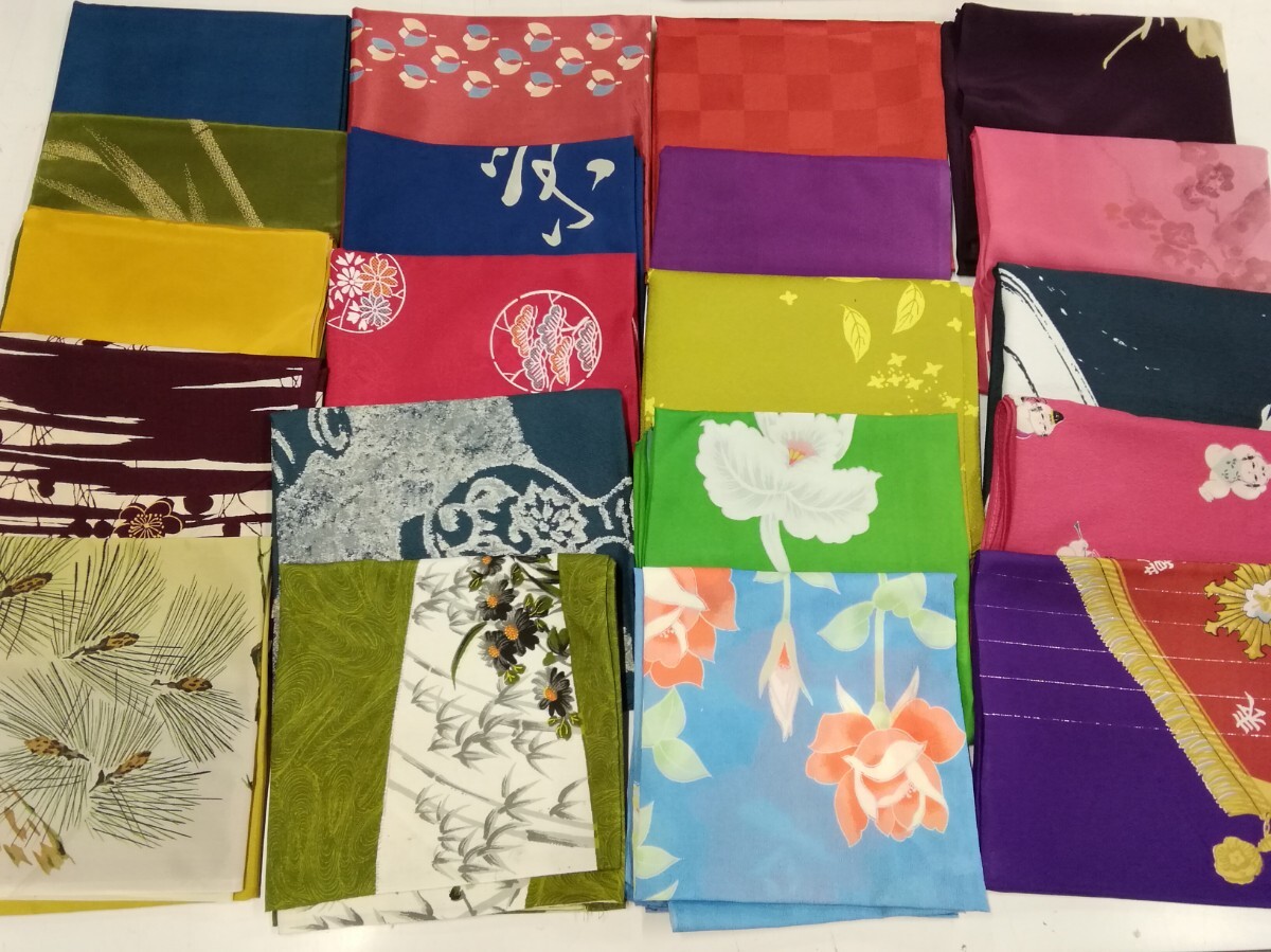 g_t P474 ☆風呂敷 75cm×75cm程度 柄いろいろ 20点まとめて ※汚れがあります 和装小物 リメイク・ハンドメイド等拍卖