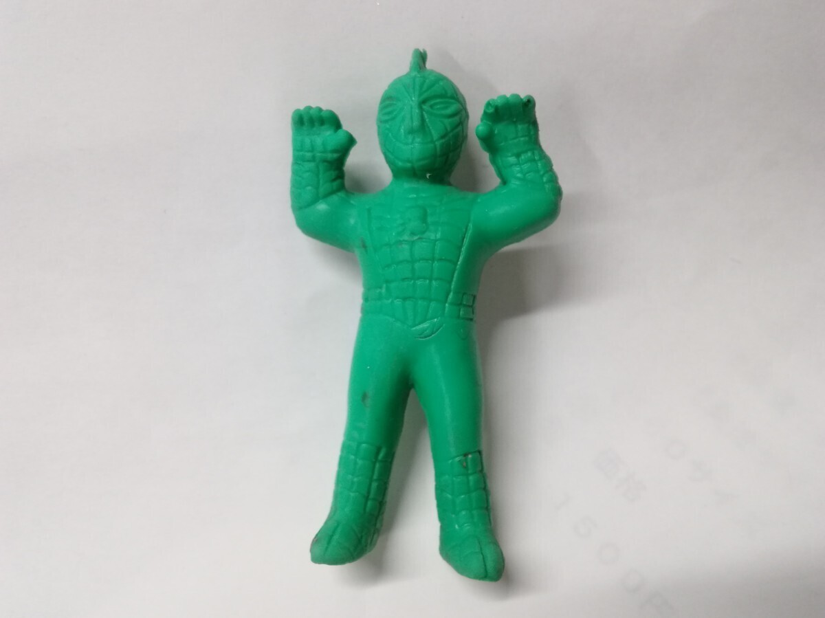 g_t L856 ☆スパイダーマン 消しゴム 昭和レトロ パチモノ 無版権 当時物 Japan刻印あり 緑拍卖