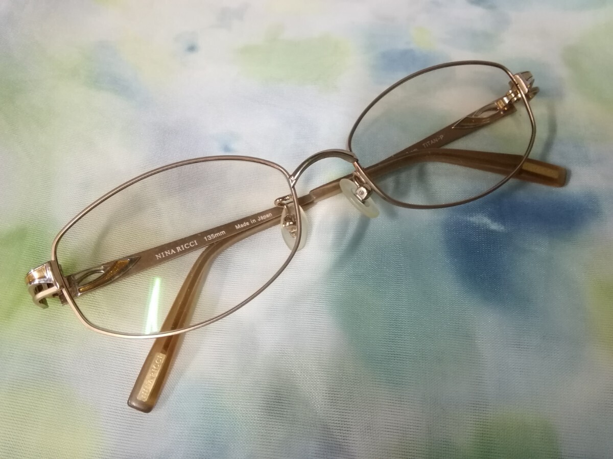 g_t G355 ☆ニナ・リッチ NINA RICCI レディース メガネフレーム 眼鏡 度入りNR26569BE 52□16-135mm拍卖