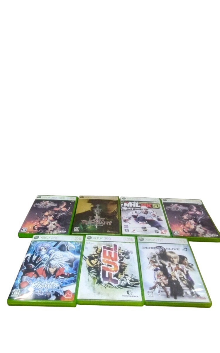g_t M777 【欠品あり】 XBOX360用 ゲームソフト DEAD OR ALIVE4 他 計7タイトル まとめ売り★ゲーム★テレビゲーム拍卖