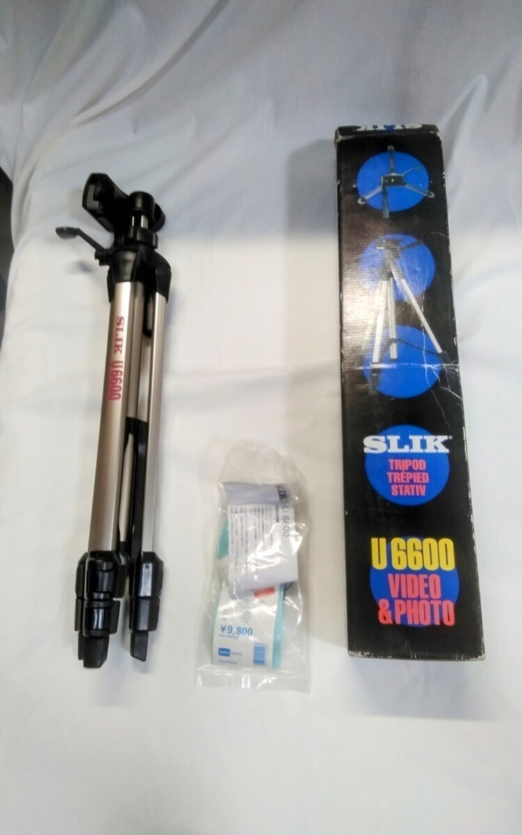 g_t L918 SLIKカメラ、ビデオカメラ用三脚(U6600)★カメラ★光学機器★アクセサリー★三脚☆SLIK拍卖