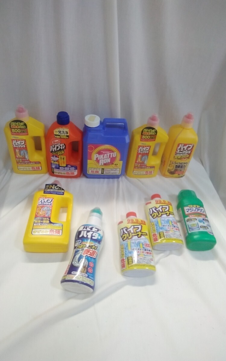 g_t N712 【未使用】 パイプ用洗剤 まとめ売り セット★インテリア★家庭用品拍卖