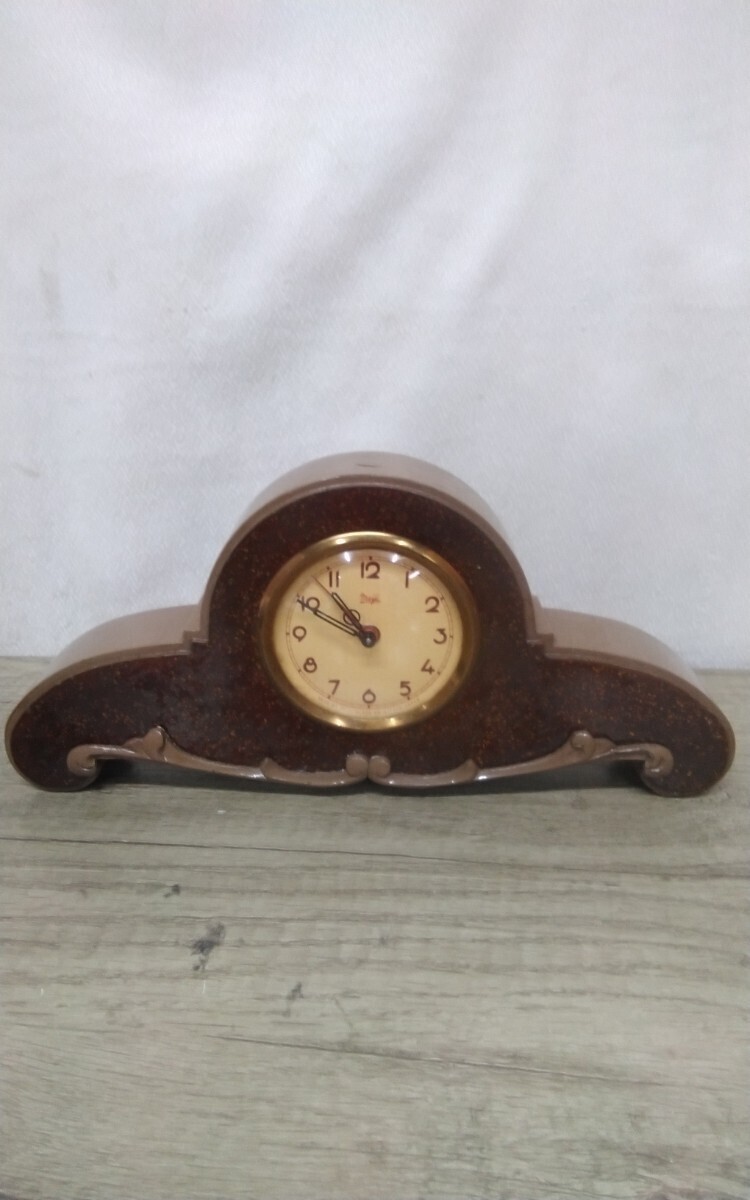 g_t K046 MEIJI CLOOK目覚まし置時計★インテリア★置時計★アナログ★昭和レトロ★目覚まし置時計拍卖