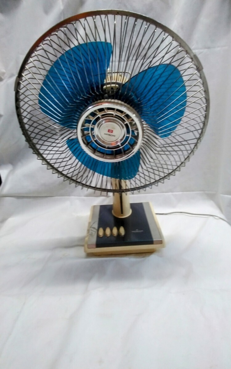 g_t L240 HITACHI扇風機 (D-666形)★コレクション★アンティーク★昭和レトロ★扇風機☆日立拍卖
