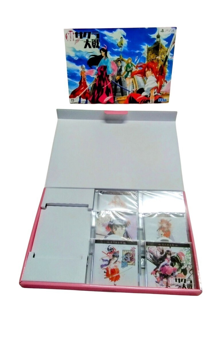 g_t K856 【欠品あり】SEGA新サクラ大戦限定版の付属品のみ★ゲーム★テレビゲーム★PlayStation4★PS4ソフト★サクラ大戦☆セガ拍卖