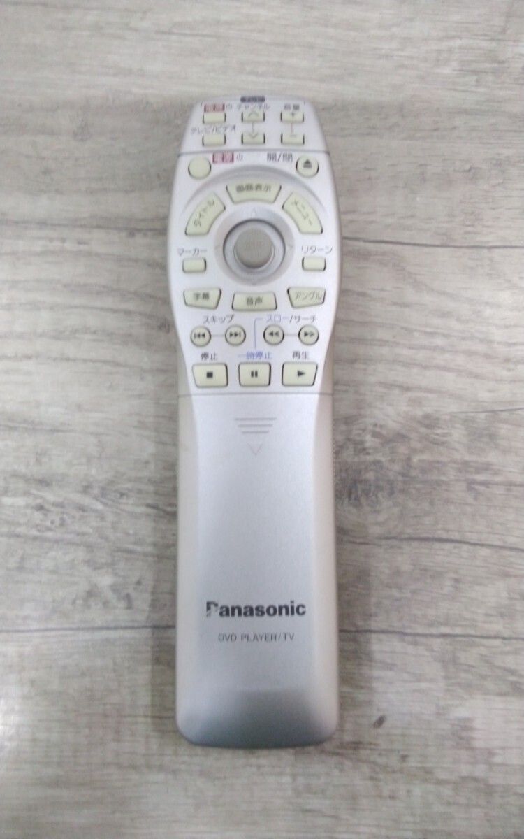 g_t H974 Panasonic DVD/TVリモコン(VEQ2191)★AV機器★映像機器★リモコン★DVD/TV兼用☆パナソニック拍卖