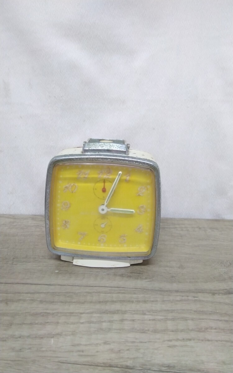 g_t H957 目覚まし置時計★インテリア★置時計★アナログ★昭和レトロ★目覚まし時計 目覚まし時計★アンティーク拍卖