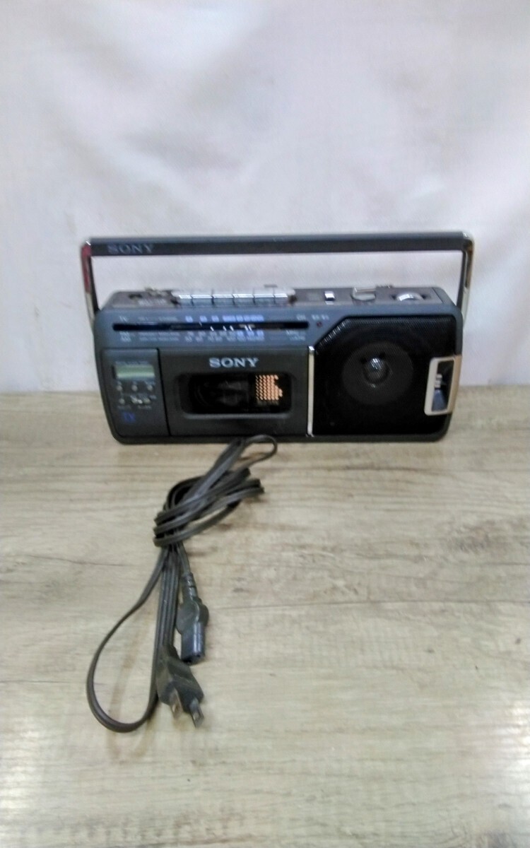 g_t H956 SONY AM/FM付ラジカセ(CFM-170TV)★AV機器オ★ーディオ機器★カセットデッキ★ラジカセ☆ソニー拍卖