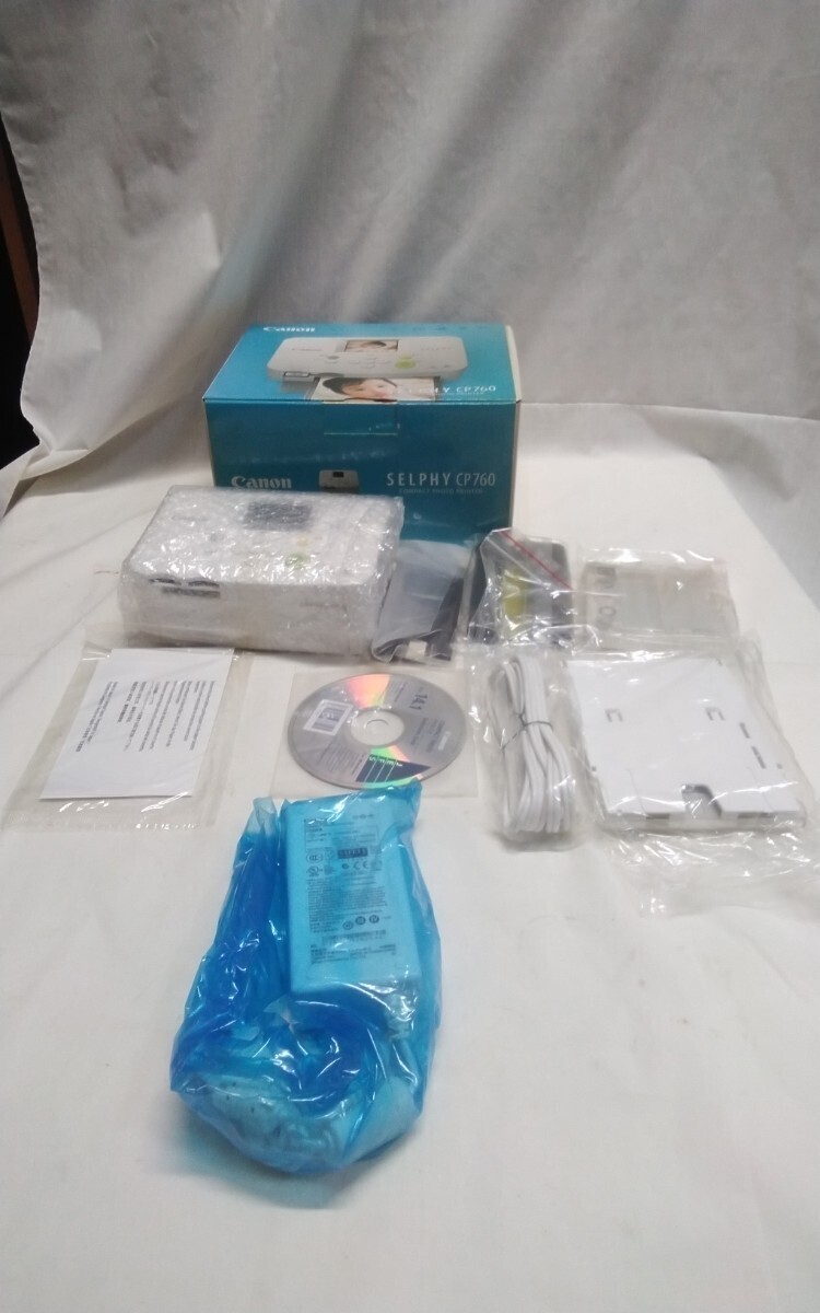 g_t L223 【未使用、欠品あり】Canon CELPHY CP760★コンピュータ★周辺機器★インクジェットプリンタ★フォトプリンタ☆キャノン拍卖
