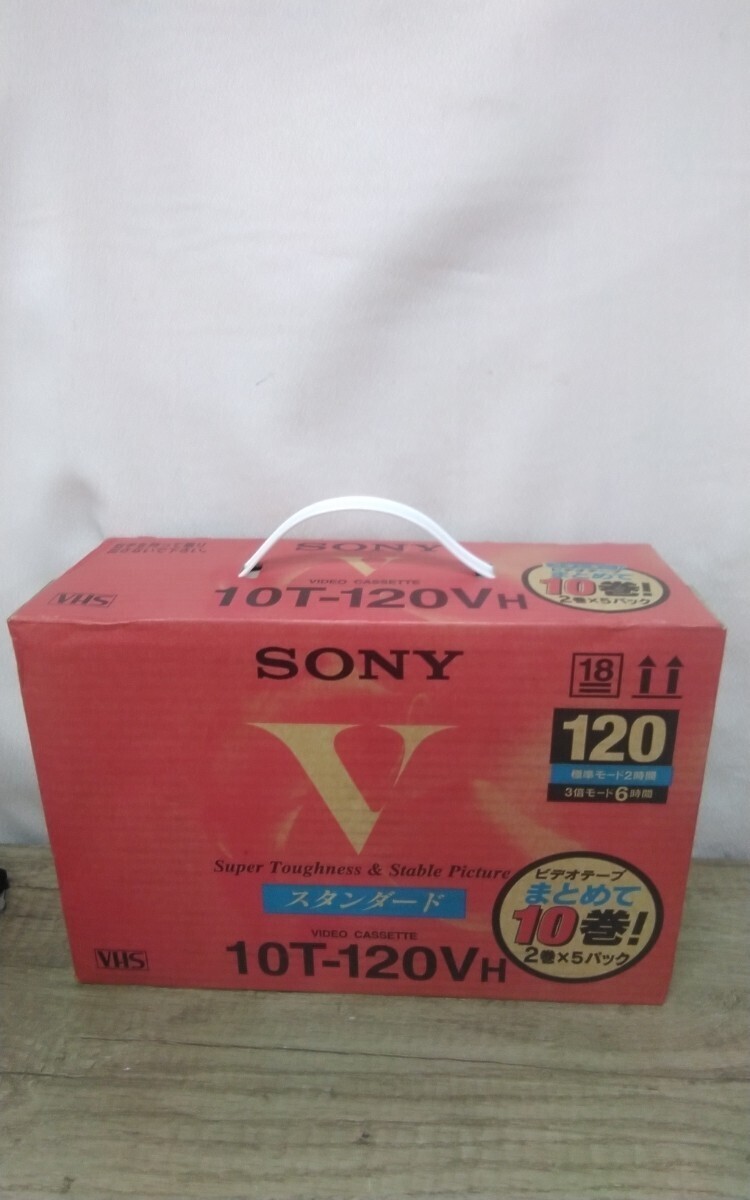 g_t L222 SONY VHSビデオテープスタンダードタイプ(10T-120Vh)★AV機器★映像機器★ビデオデッキ★記録媒体★VHSビデオテープ☆ソニー拍卖