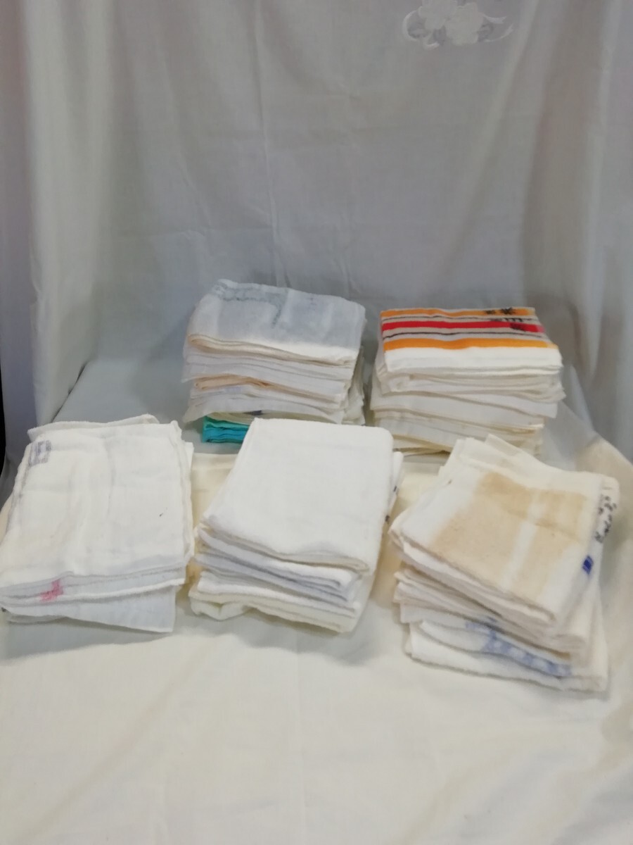 g_t P347 未使用 タオル 40枚まとめ売り 汚れがあるのでウェスなどに 長期保管拍卖