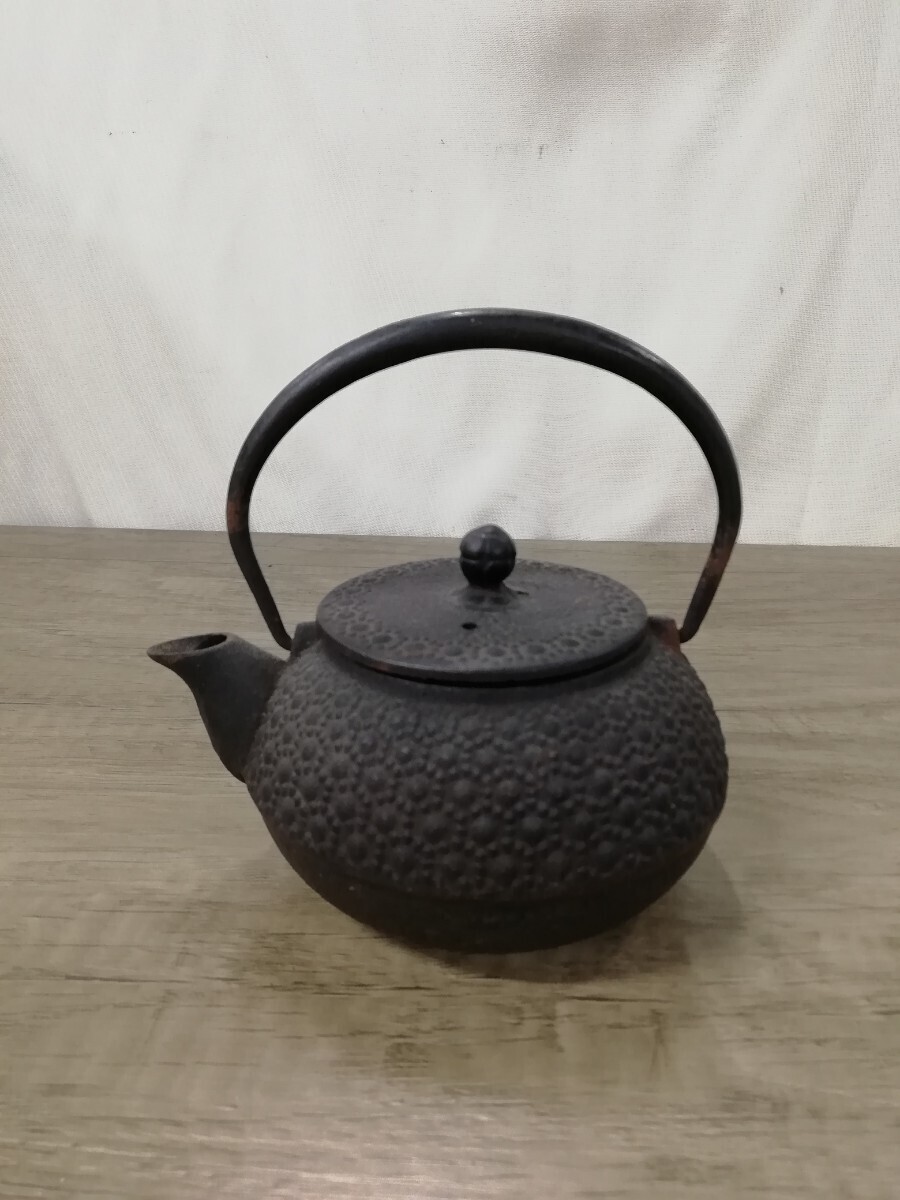 g_t G968 鉄瓶 急須 鉄器 茶道具 茶器 アンティーク 古道具 記念品 昭和レトロ 中古拍卖
