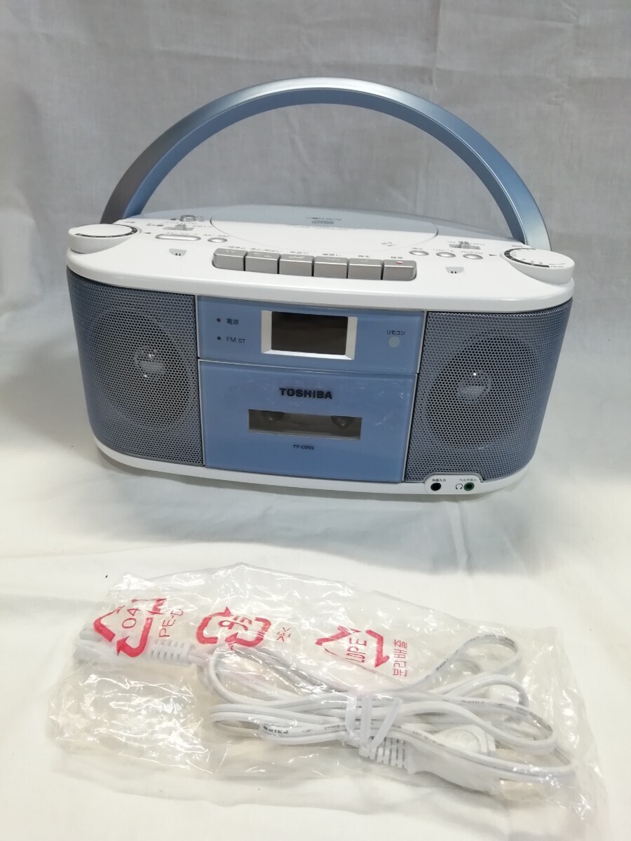 g_t P332 動作品 TOSHIBA CDラジカセ TY-CDS5 小キズあり 家電 オーディオ 東芝 現状 中古拍卖