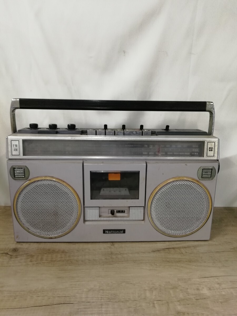 g_t P309 ジャンク! ナショナル ラジカセ RX-5060 完全動作未チェック National アンティーク 家電 昭和レトロ 現状 JUNK拍卖