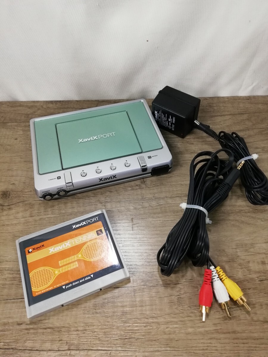 g_t P797 XaviX PORT ゲーム機 本体 ソフト ザビックスポート 新世代株式会社 通電OK 現状 中古拍卖