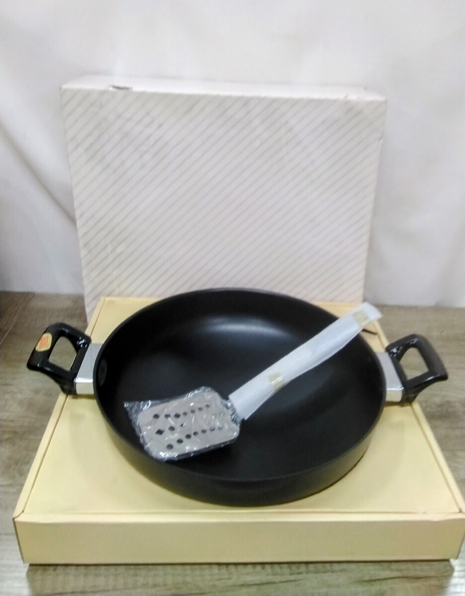 g_t K864 中華鍋、ヘラ付セット★インテリア★キッチン★調理器具★鍋★中華鍋拍卖