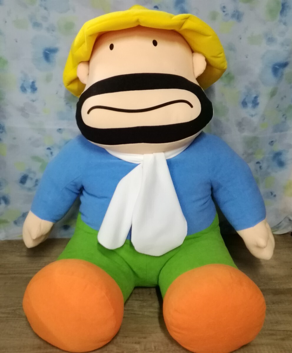 g_t L148 ☆カールおじさん Meiji 明治 座位65cm 非売品 特大ぬいぐるみ拍卖