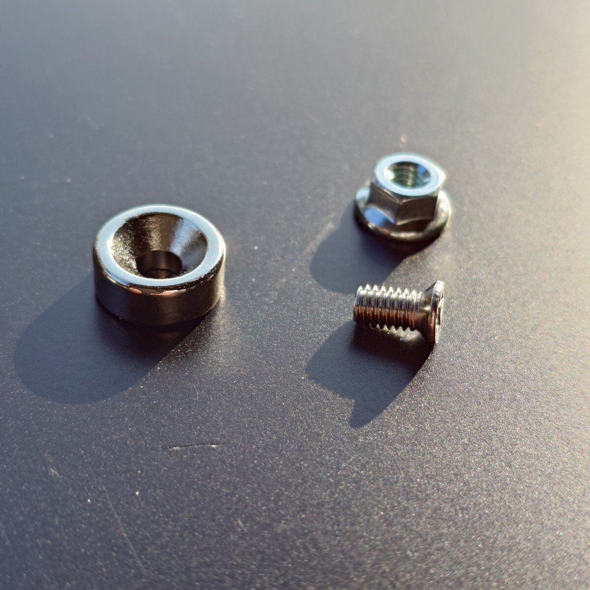 ダミーナンバー・ナンバー隠し用 磁石 マグネットキット 1穴分拍卖