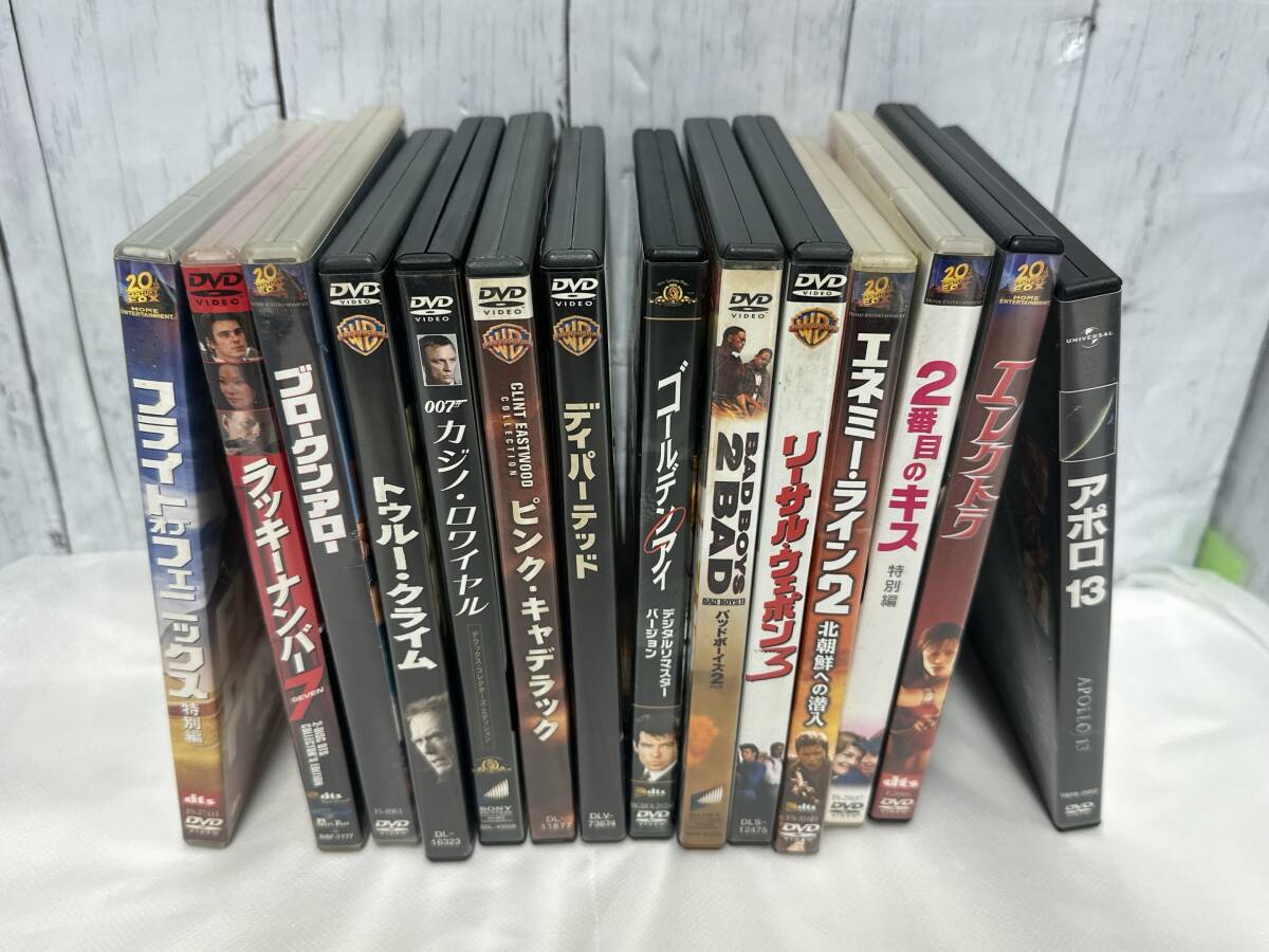 【14】 洋画 DVD おまとめ 中古品 ラッキーナンバー/カジノ・ロワイヤル/ディパーテッド/アポロ13 など拍卖