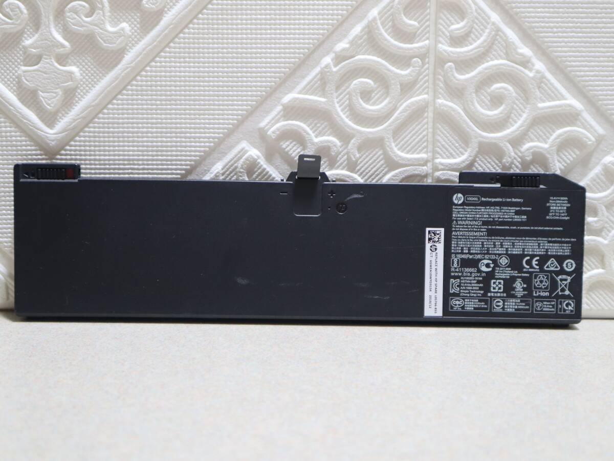 A0755 (6) & 純正 HP Zbook 15 G5 G6 HSTNN-IB8F L06302-1C1 用 VX04XL バッテリー15.4V 90Wh拍卖