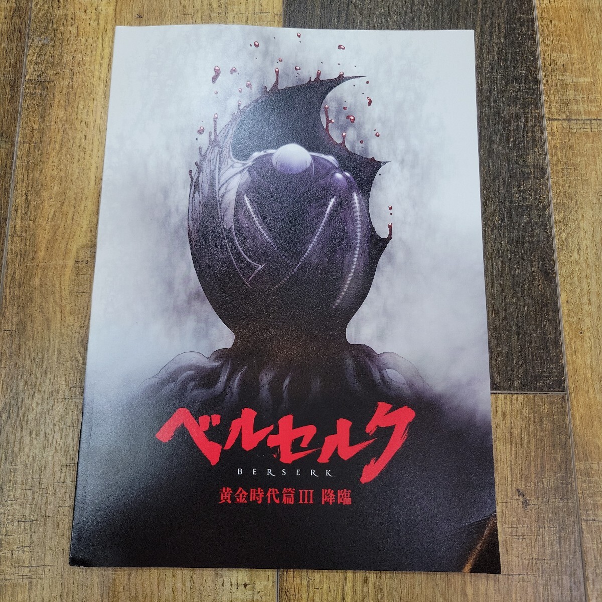 №9312 送料無料 美品 長期保管品 映画パンフレット ベルセルク 黄金時代篇Ⅲ 降臨拍卖