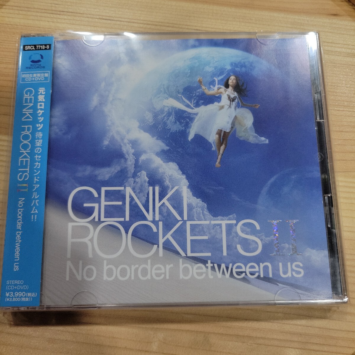 №9405 送料無料 帯付美品 CDアルバム 初回生産限定 CD+DVD GENKI ROCKETSⅡ No border between us拍卖