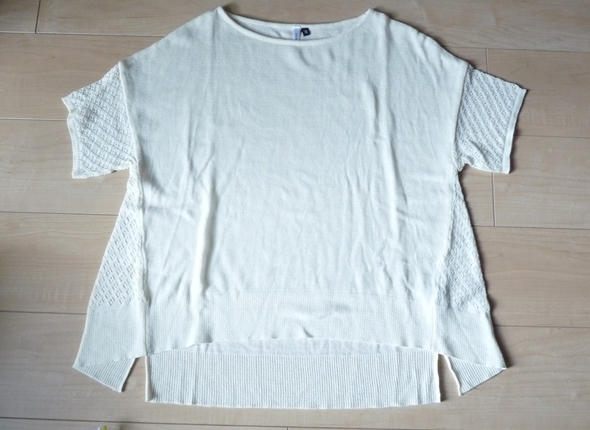 ★HERMINE 半袖サマーセーター Mサイズ 未着用★拍卖