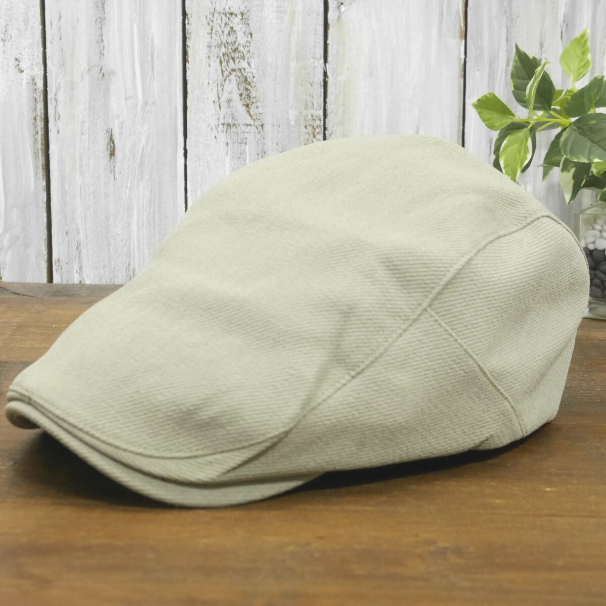 全国一律送料450円 無地 ハンチング ライムグリーン シンプル サイズ調整可 オールシーズンOK 男女兼用拍卖