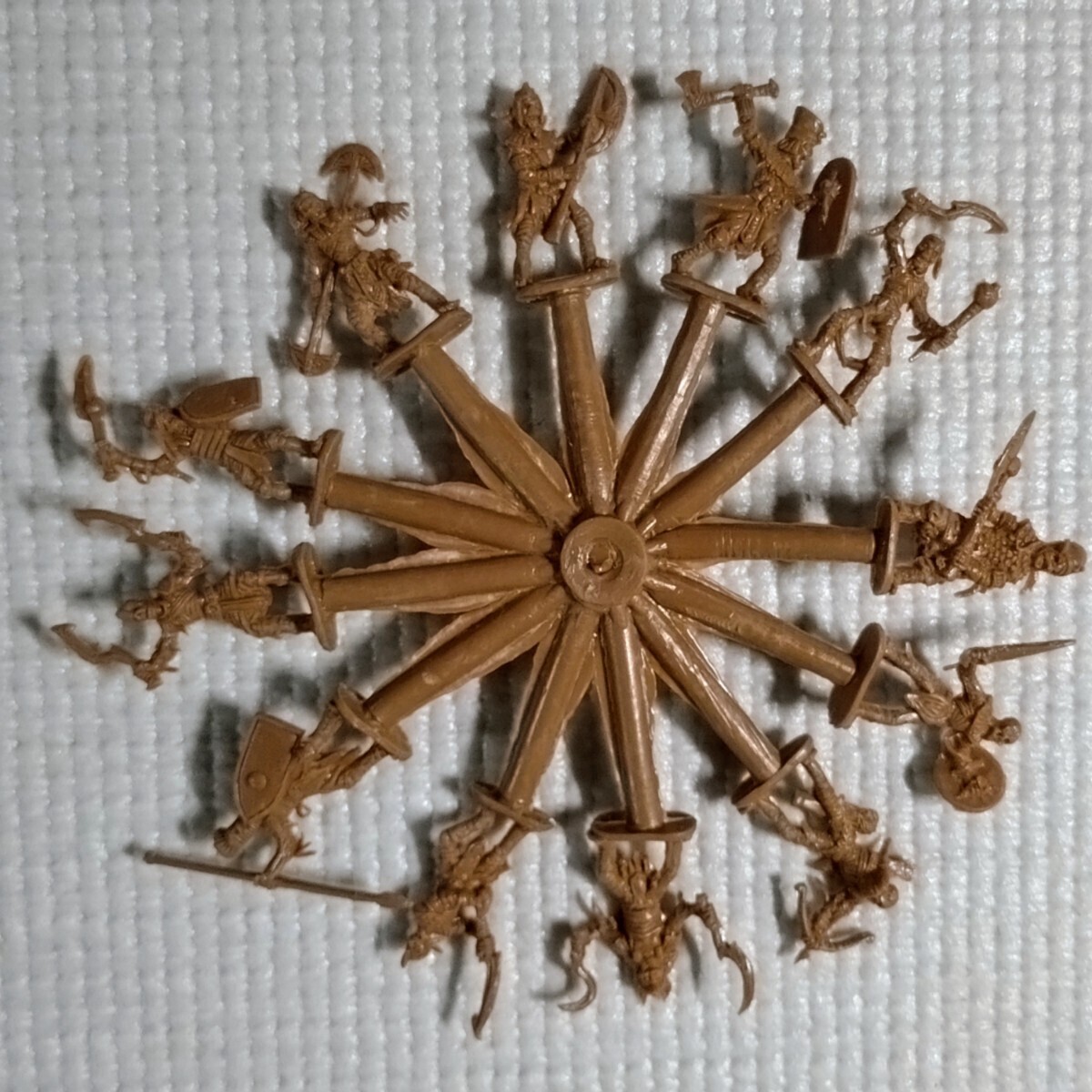 追跡付送料180円 1/72 ファンタジーフィギュア 古代エジプト ミイラ戦士 (12体) ウクライナ ダークアライアンス TRPGにも最適拍卖
