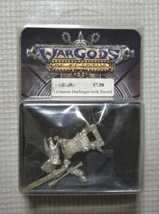 追跡付送料180円~ 28ミリ メタルフィギュア WARGODS of Aegyptus WGE-203 剣を持つプタハの使者 ト・タネム To-Tanem Harbinger of Ptah拍卖